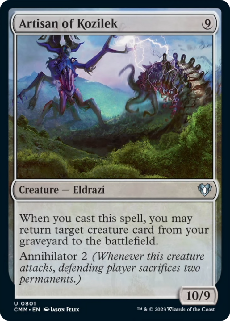 Artisan of Kozilek [Commander Masters] | Exor Games Summserside