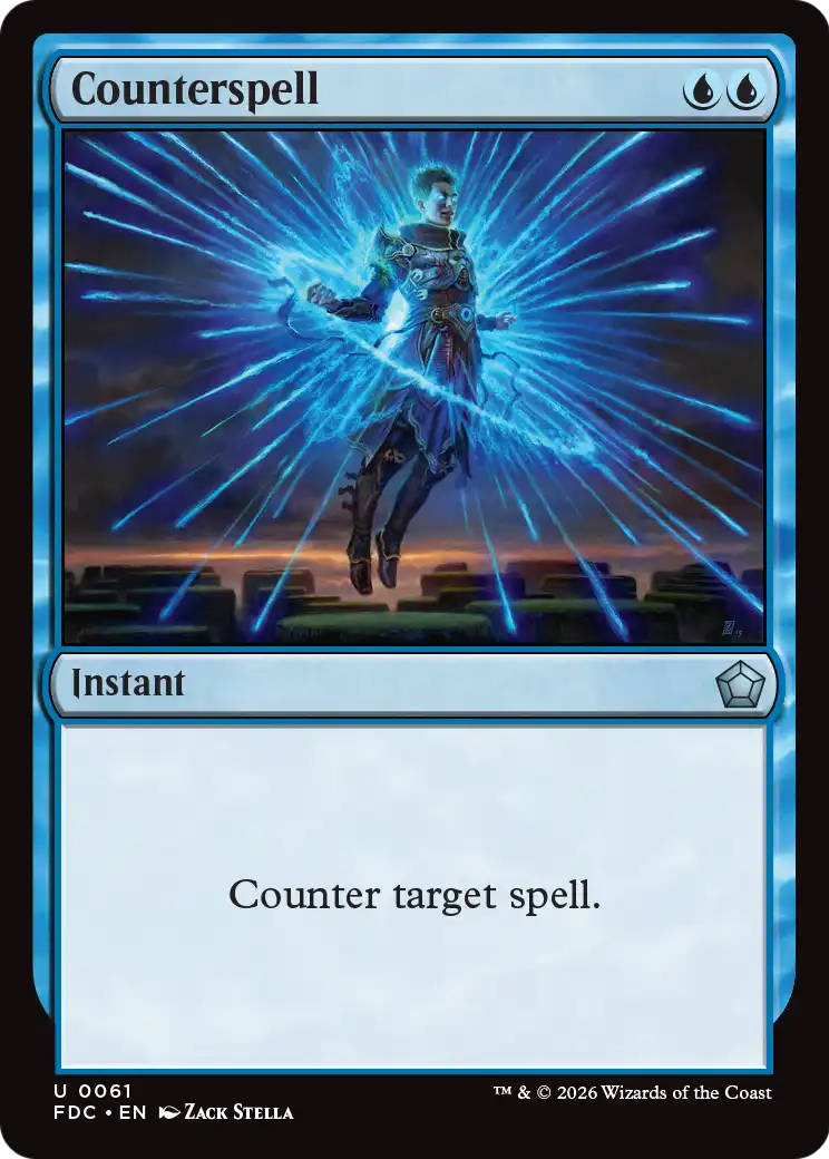 Counterspell [Foundations Commander] | Exor Games Summserside