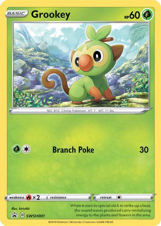 Grookey (SWSH001) [Sword & Shield: Black Star Promos] | Exor Games Summserside