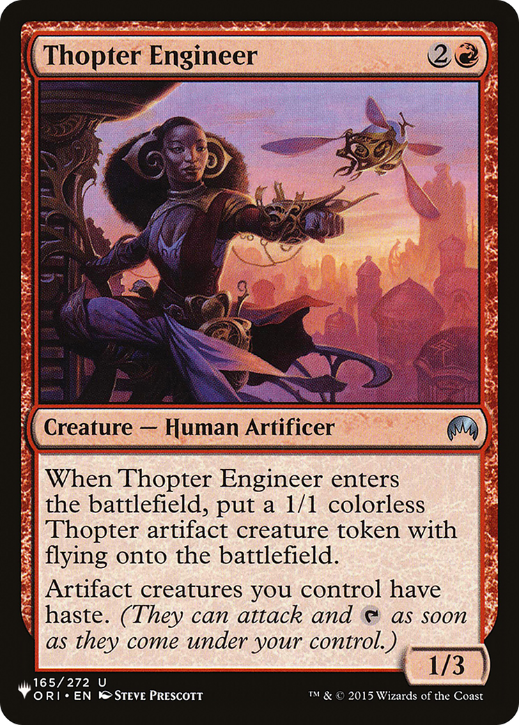 Thopter Engineer [The List] | Exor Games Summserside