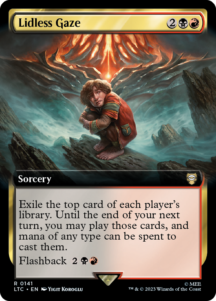 Lidless Gaze (Extended Art) [The Lord of the Rings: Tales of Middle-Earth Commander] | Exor Games Summserside