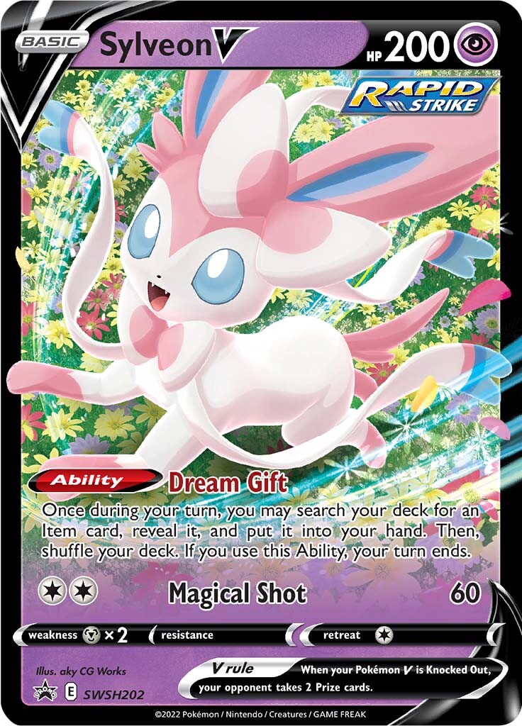 Sylveon V (SWSH202) [Sword & Shield: Black Star Promos] | Exor Games Summserside