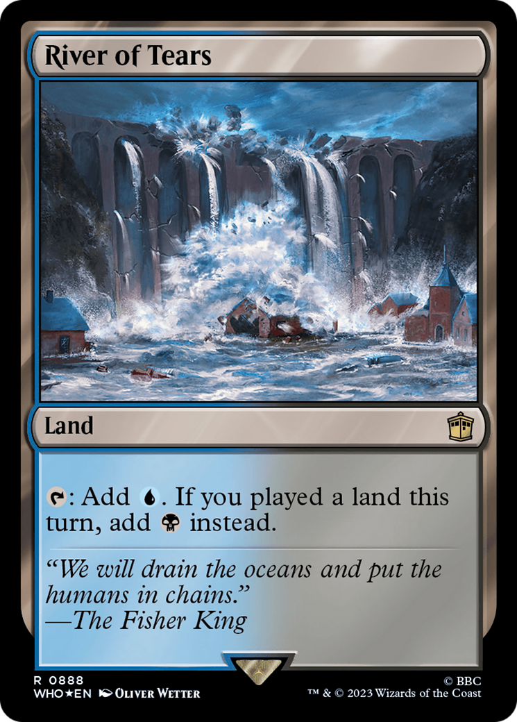 River of Tears (Surge Foil) [Doctor Who] | Exor Games Summserside