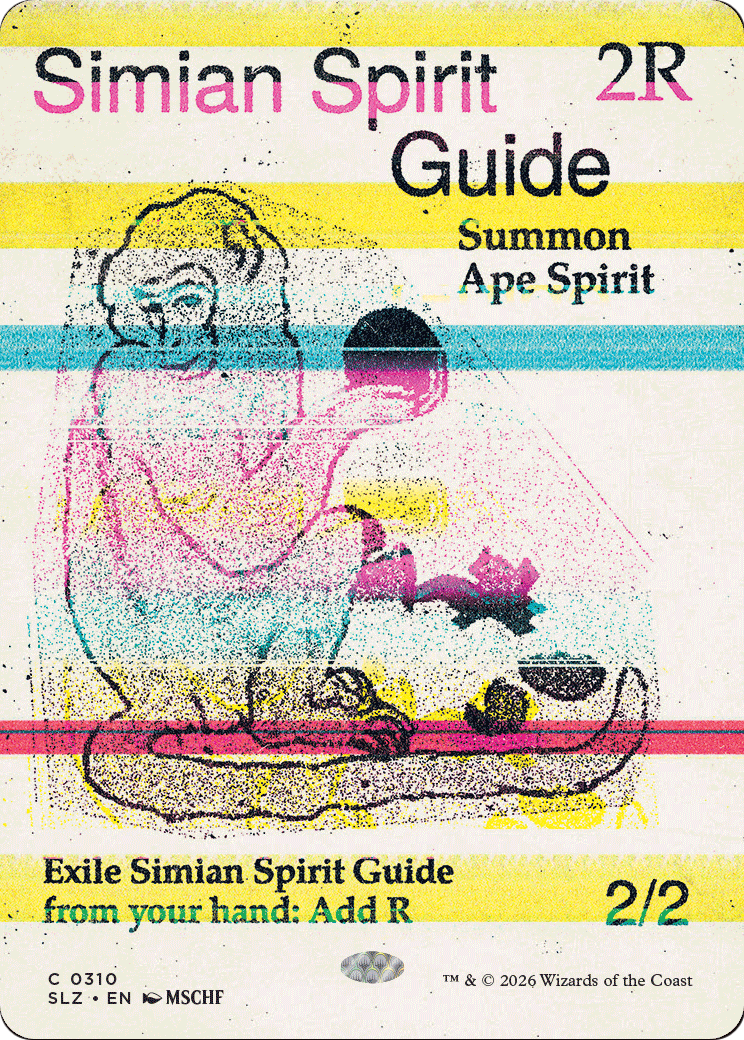 Simian Spirit Guide (0310) [Secret Lair x MSCHF: The Zeta Set] | Exor Games Summserside
