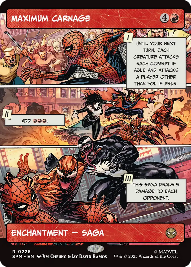 Maximum Carnage (Borderless) [Marvel's Spider-Man] | Exor Games Summserside