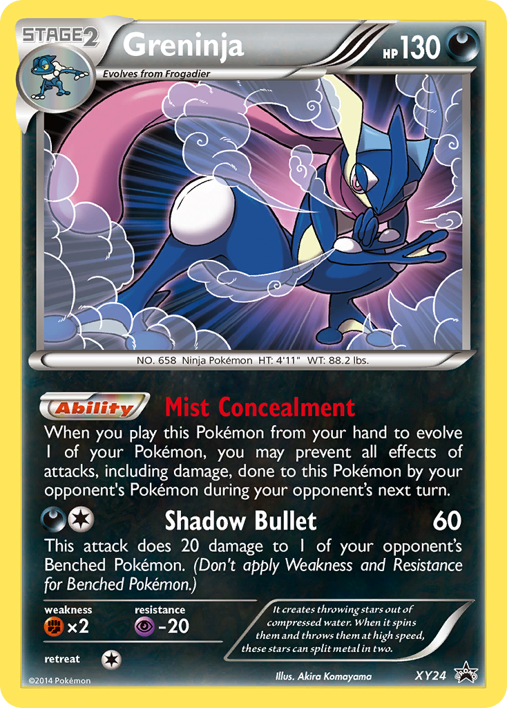 Greninja (XY24) [XY: Black Star Promos] | Exor Games Summserside