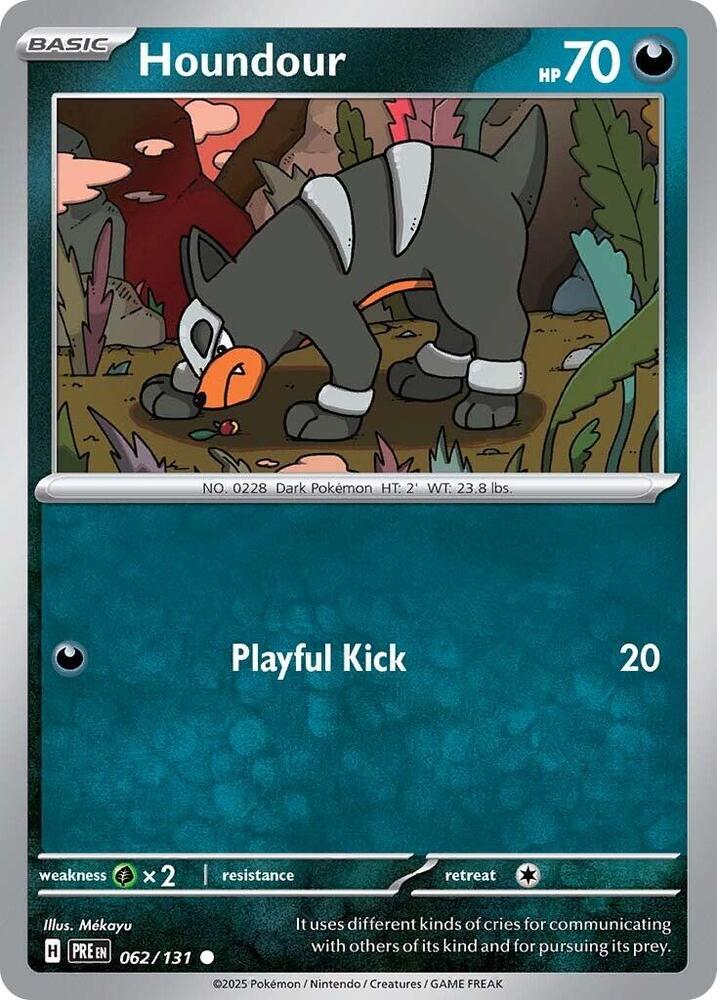 Houndour (062/131) [Scarlet & Violet: Prismatic Evolutions] | Exor Games Summserside