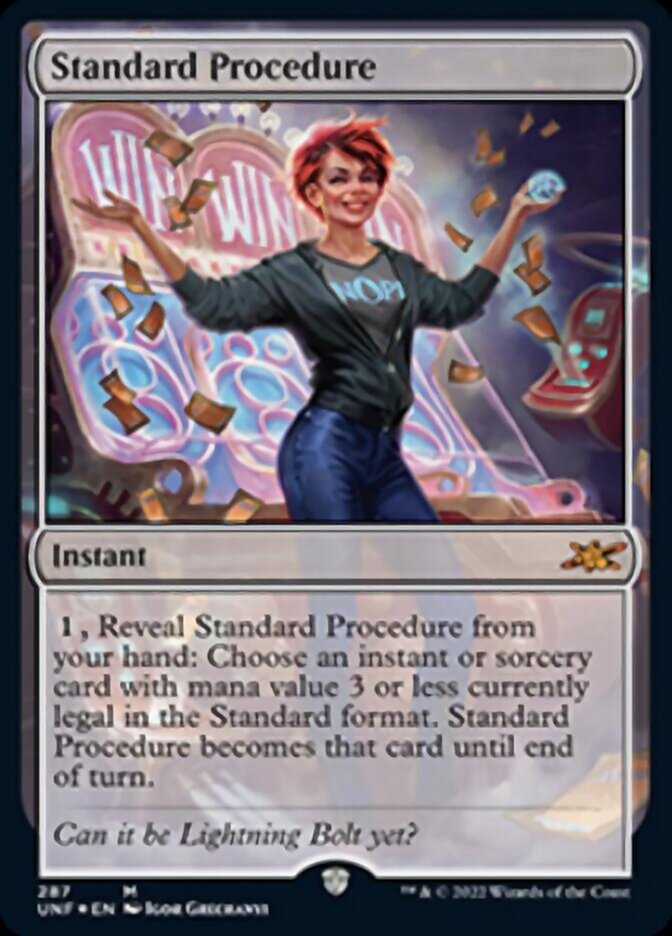 Standard Procedure (Galaxy Foil) [Unfinity] | Exor Games Summserside