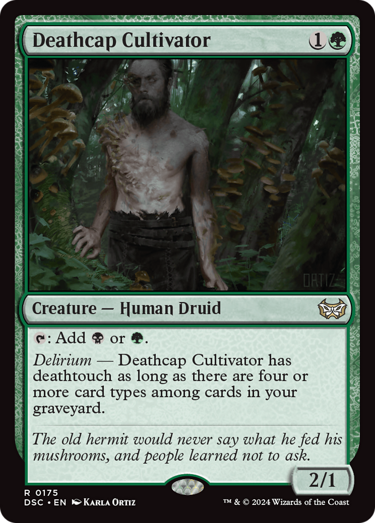 Deathcap Cultivator [Duskmourn: House of Horror Commander] | Exor Games Summserside