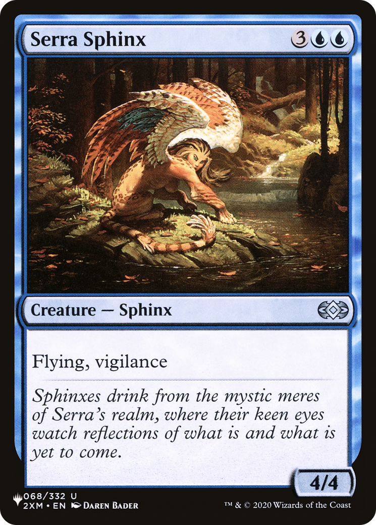 Serra Sphinx [The List] | Exor Games Summserside