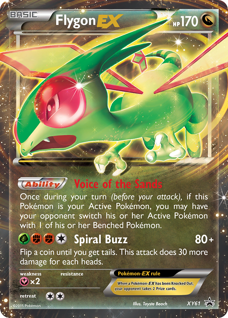 Flygon EX (XY61) [XY: Black Star Promos] | Exor Games Summserside