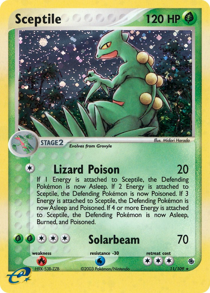 Sceptile (11/109) [EX: Ruby & Sapphire] | Exor Games Summserside