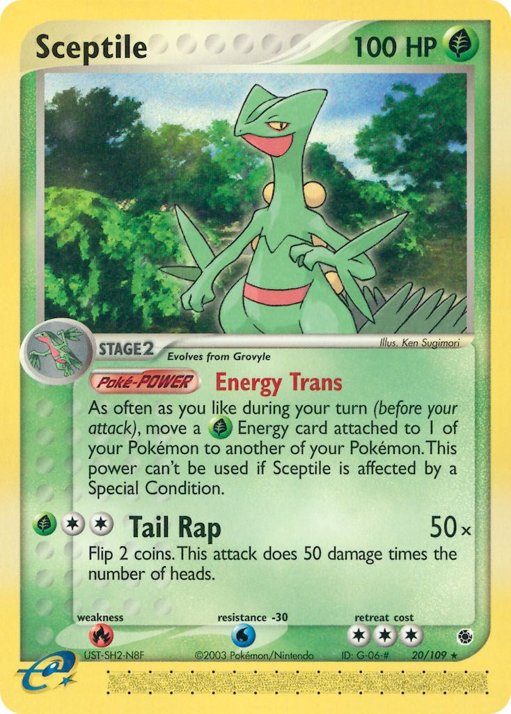 Sceptile (20/109) [EX: Ruby & Sapphire] | Exor Games Summserside