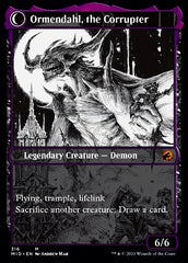 Jerren, Corrupted Bishop // Ormendahl, the Corrupted (Showcase Eternal Night) [Innistrad: Midnight Hunt] | Exor Games Summserside