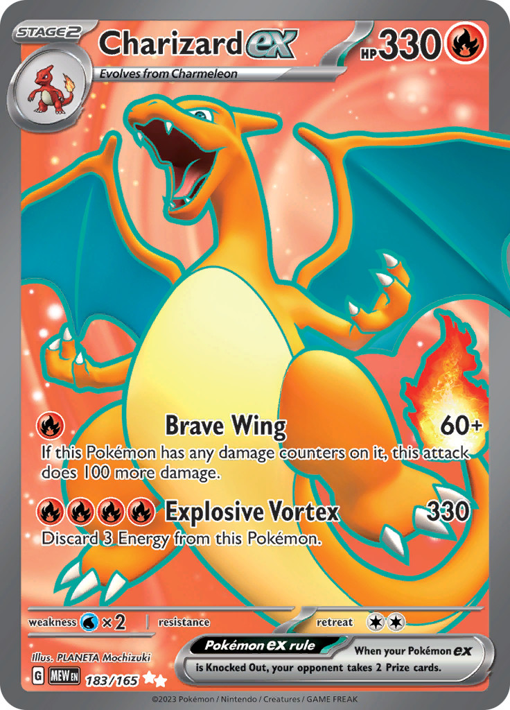 Charizard ex (183/165) [Scarlet & Violet: 151] | Exor Games Summserside