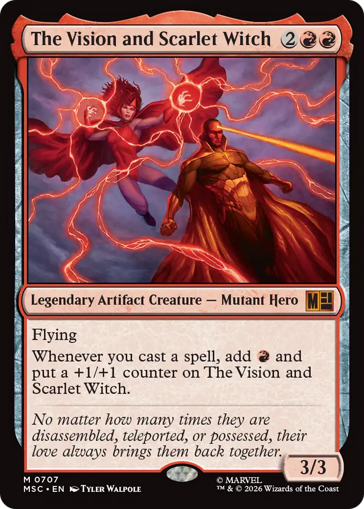 The Vision and Scarlet Witch [Marvel Super Heroes Commander] | Exor Games Summserside
