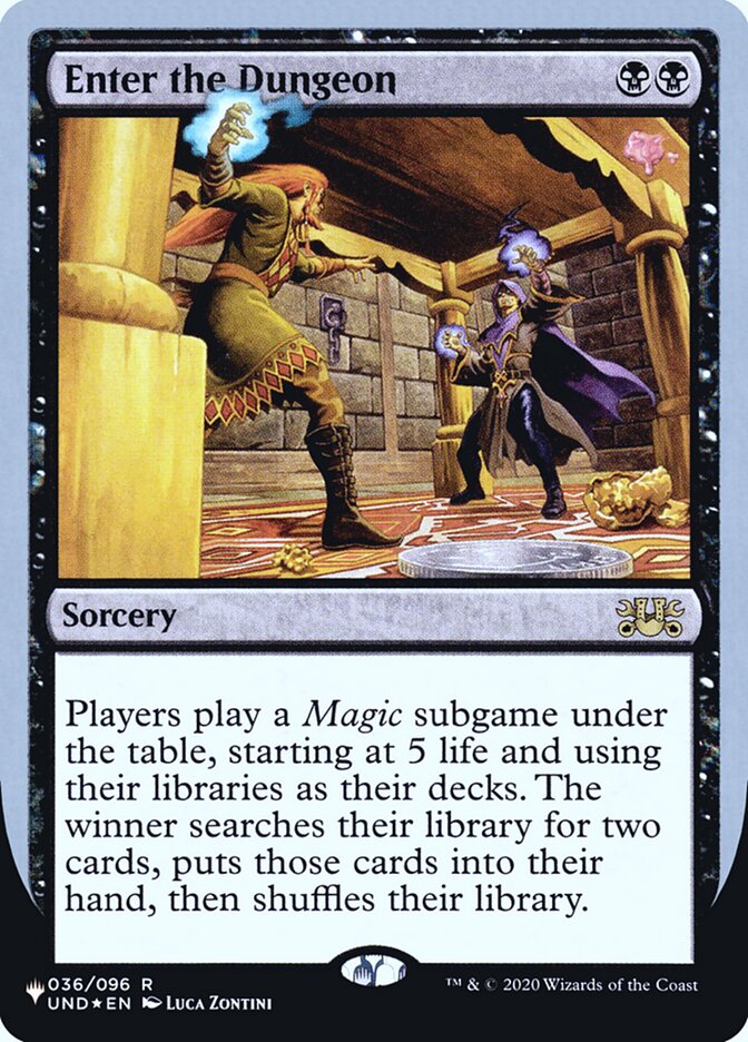 Enter the Dungeon (Unfinity Foil Edition) [The List] | Exor Games Summserside