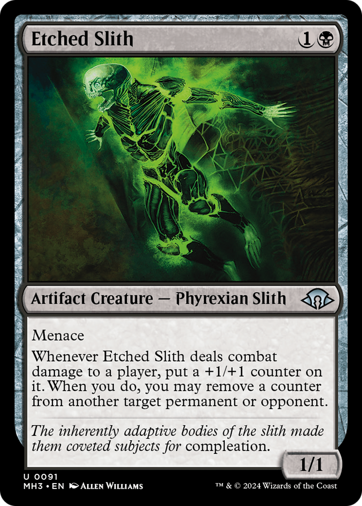 Etched Slith [Modern Horizons 3] | Exor Games Summserside