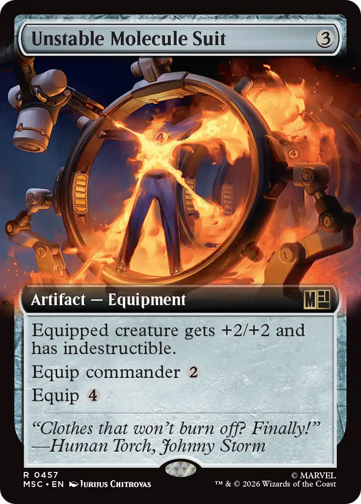 Unstable Molecule Suit (Extended Art) [Marvel Super Heroes Commander] | Exor Games Summserside
