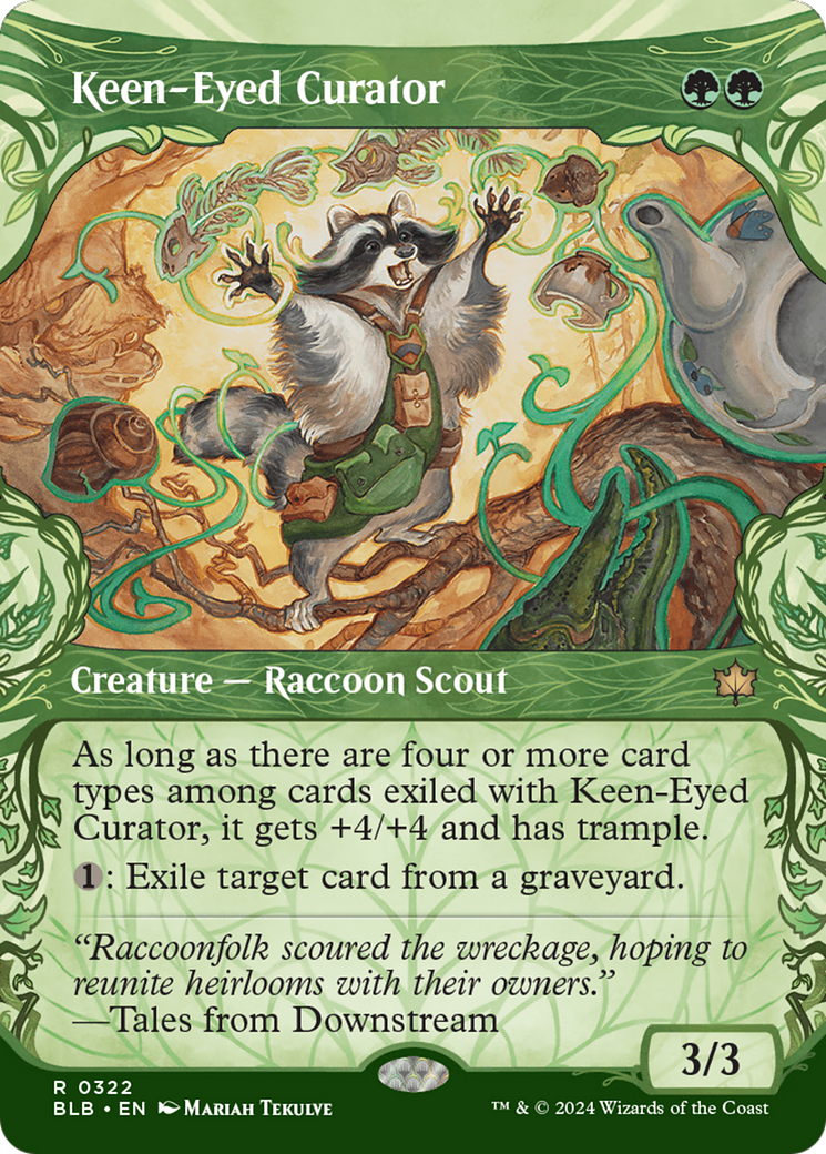 Keen-Eyed Curator (Showcase) [Bloomburrow] | Exor Games Summserside