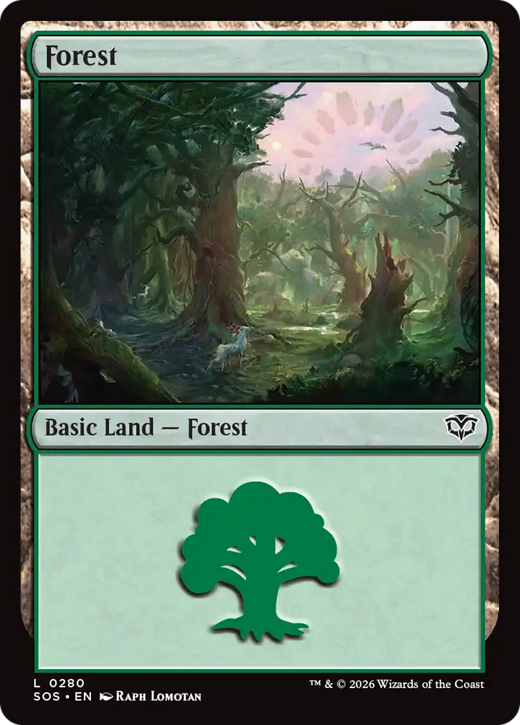 Forest (0280) [Secrets of Strixhaven] | Exor Games Summserside