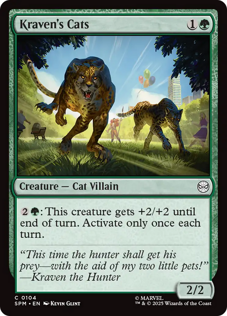 Kraven's Cats [Marvel's Spider-Man] | Exor Games Summserside