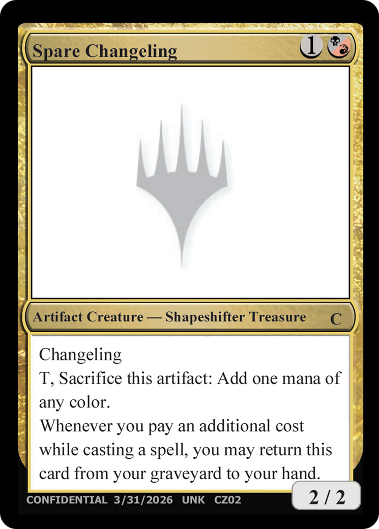 Spare Changeling [Unknown Event] | Exor Games Summserside