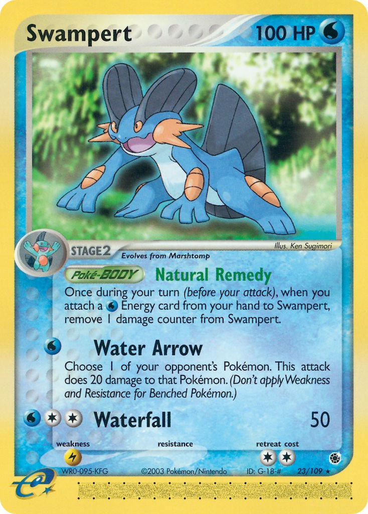 Swampert (23/109) [EX: Ruby & Sapphire] | Exor Games Summserside