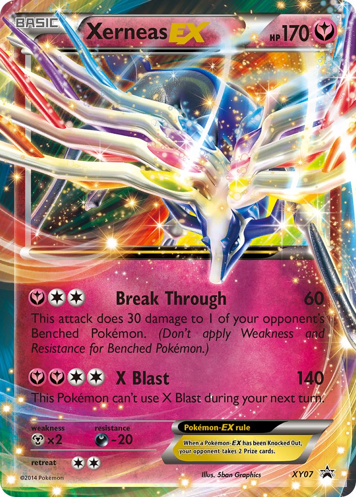 Xerneas EX (XY07) [XY: Black Star Promos] | Exor Games Summserside