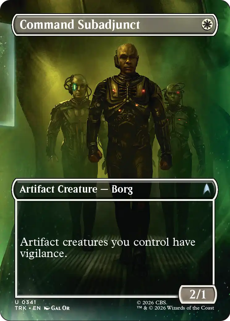 Command Subadjunct (Borderless) [Star Trek] | Exor Games Summserside