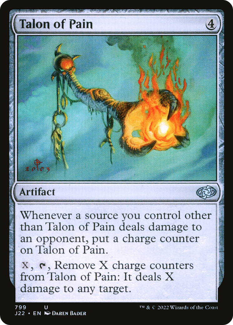 Talon of Pain [Jumpstart 2022] | Exor Games Summserside