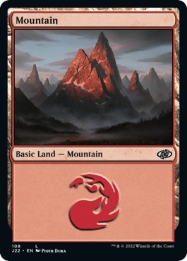 Mountain (108) [Jumpstart 2022] | Exor Games Summserside
