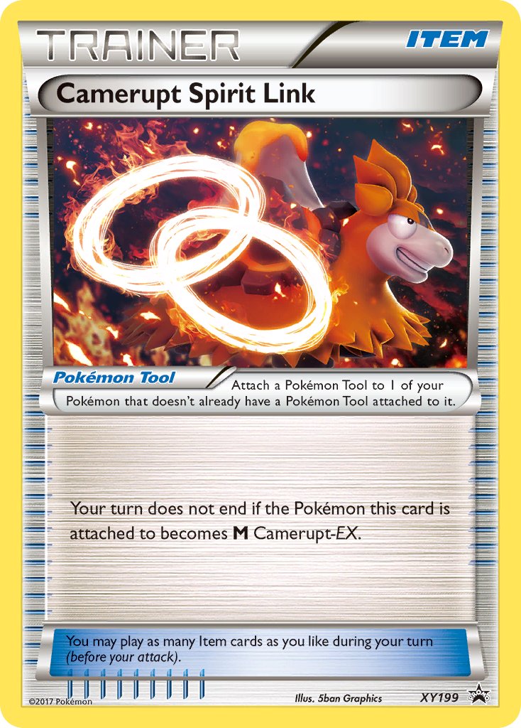 Camerupt Spirit Link (XY199) [XY: Black Star Promos] | Exor Games Summserside