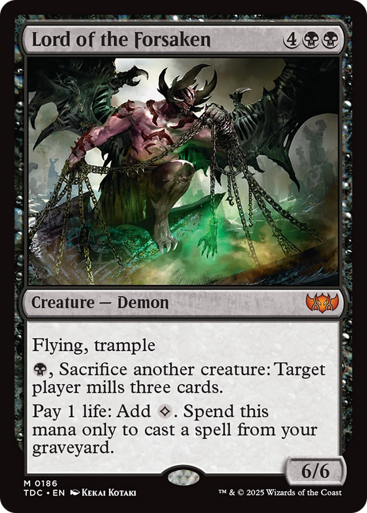 Lord of the Forsaken [Tarkir: Dragonstorm Commander] | Exor Games Summserside