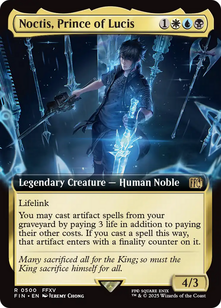 Noctis, Prince of Lucis (Extended Art) [FINAL FANTASY] | Exor Games Summserside