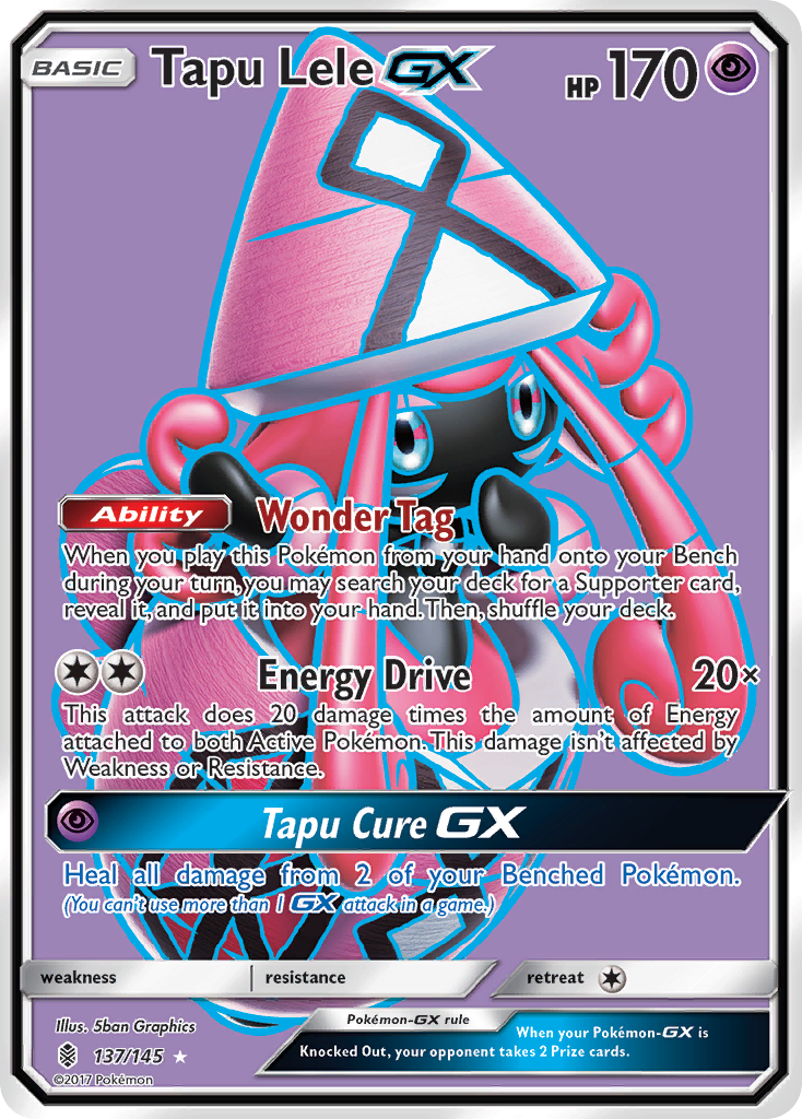 Tapu Lele GX (137/145) [Sun & Moon: Guardians Rising] | Exor Games Summserside