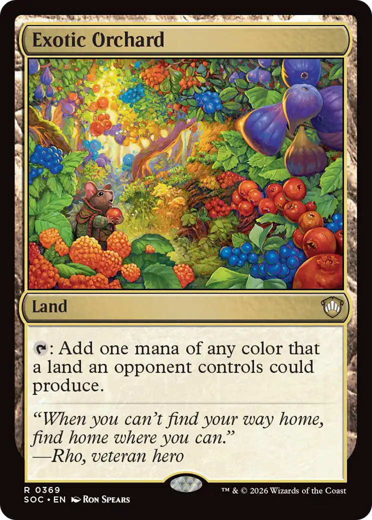 Exotic Orchard [Secrets of Strixhaven Commander] | Exor Games Summserside