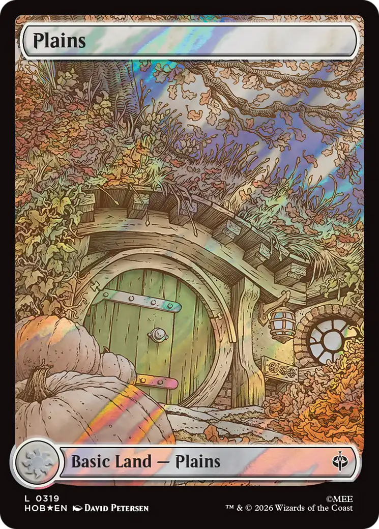 Plains (0319) (Surge Foil) [The Hobbit] | Exor Games Summserside