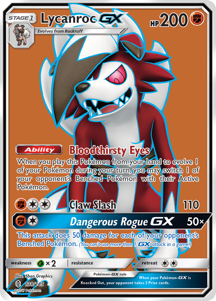 Lycanroc GX (138/145) [Sun & Moon: Guardians Rising] | Exor Games Summserside