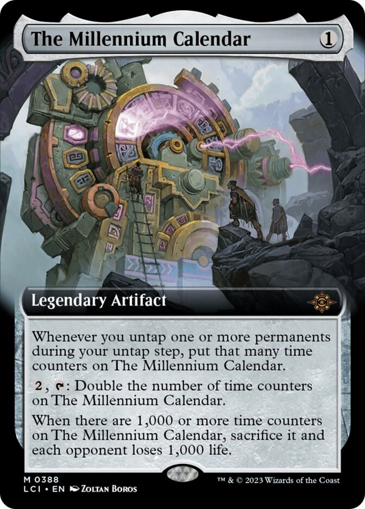 The Millennium Calendar (Extended Art) [The Lost Caverns of Ixalan] | Exor Games Summserside