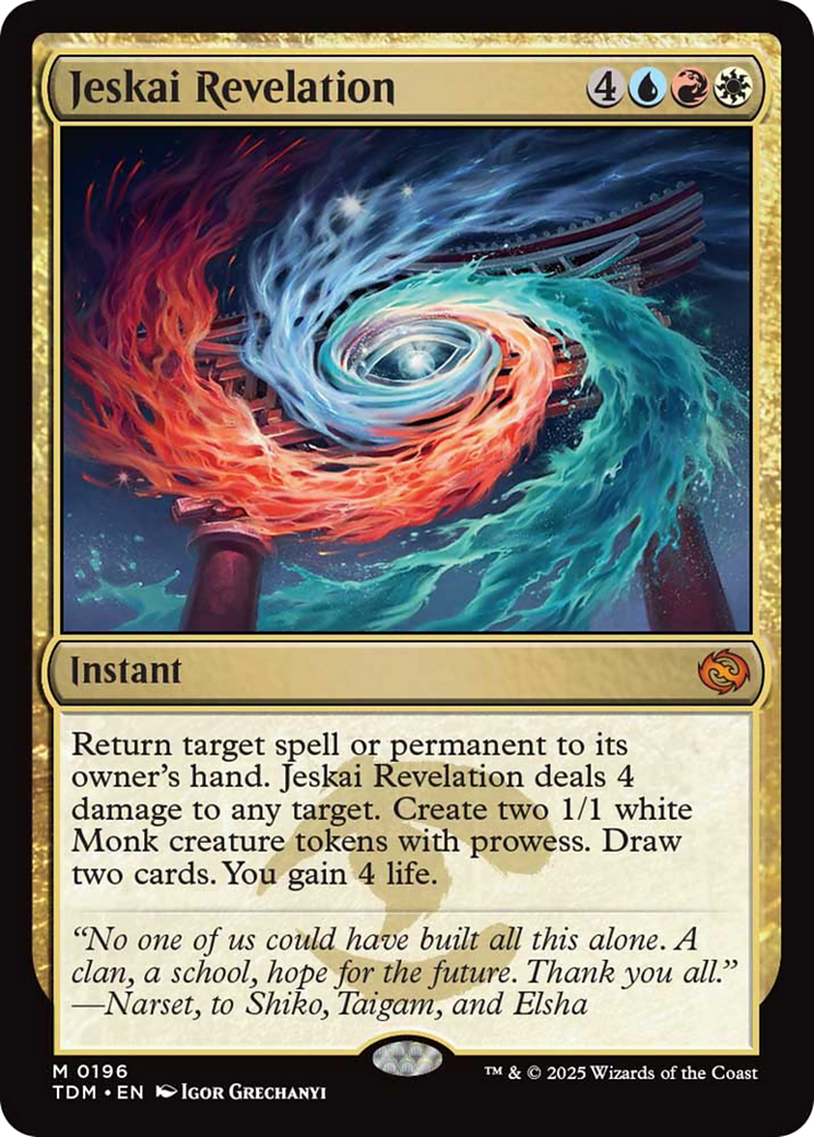 Jeskai Revelation [Tarkir: Dragonstorm] | Exor Games Summserside