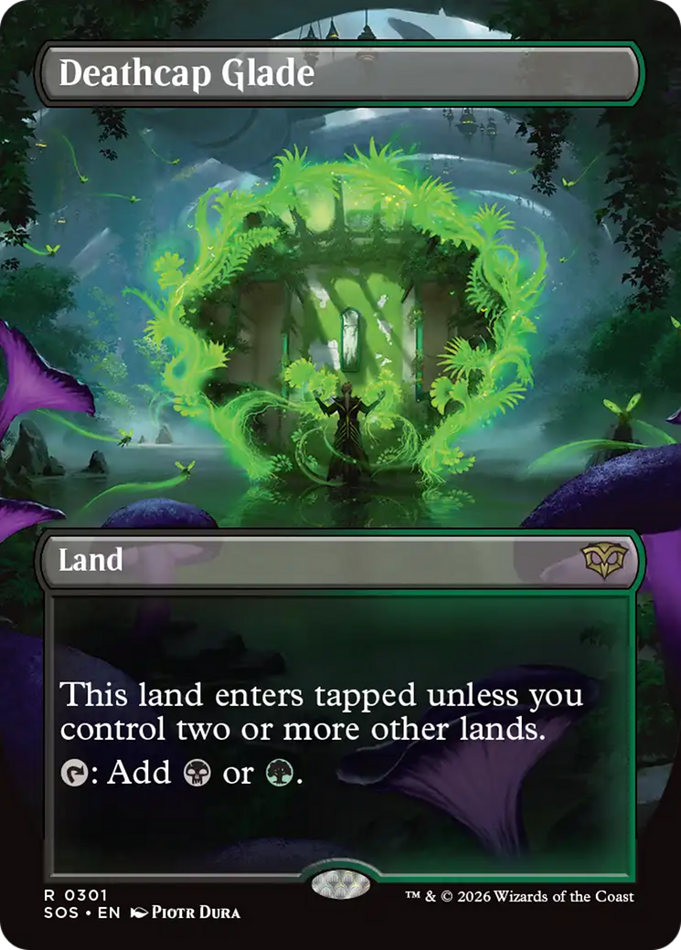 Deathcap Glade (Borderless) [Secrets of Strixhaven] | Exor Games Summserside