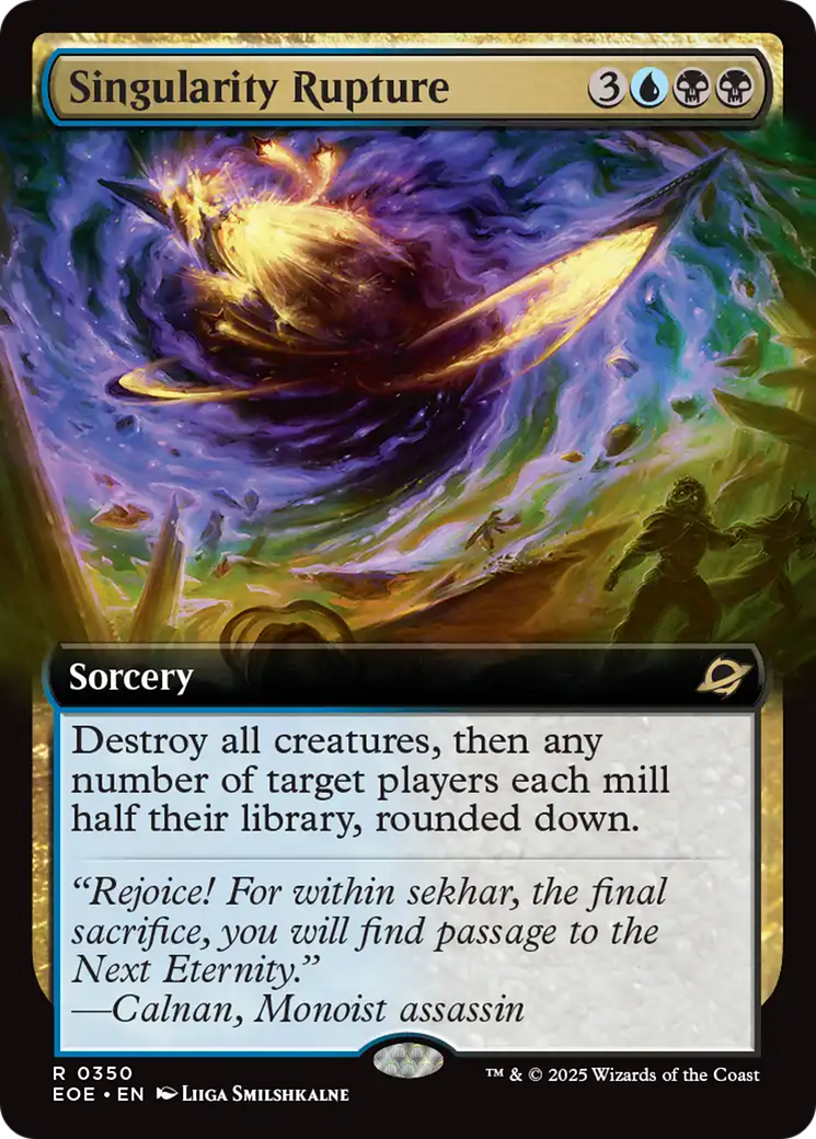 Singularity Rupture (Extended Art) [Edge of Eternities] | Exor Games Summserside