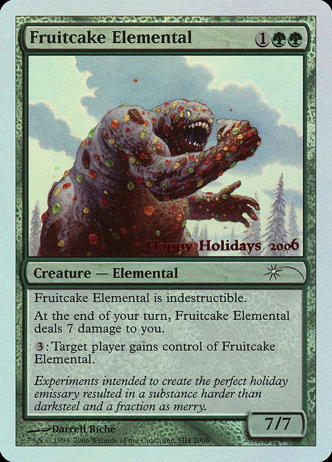 Fruitcake Elemental [Happy Holidays] | Exor Games Summserside