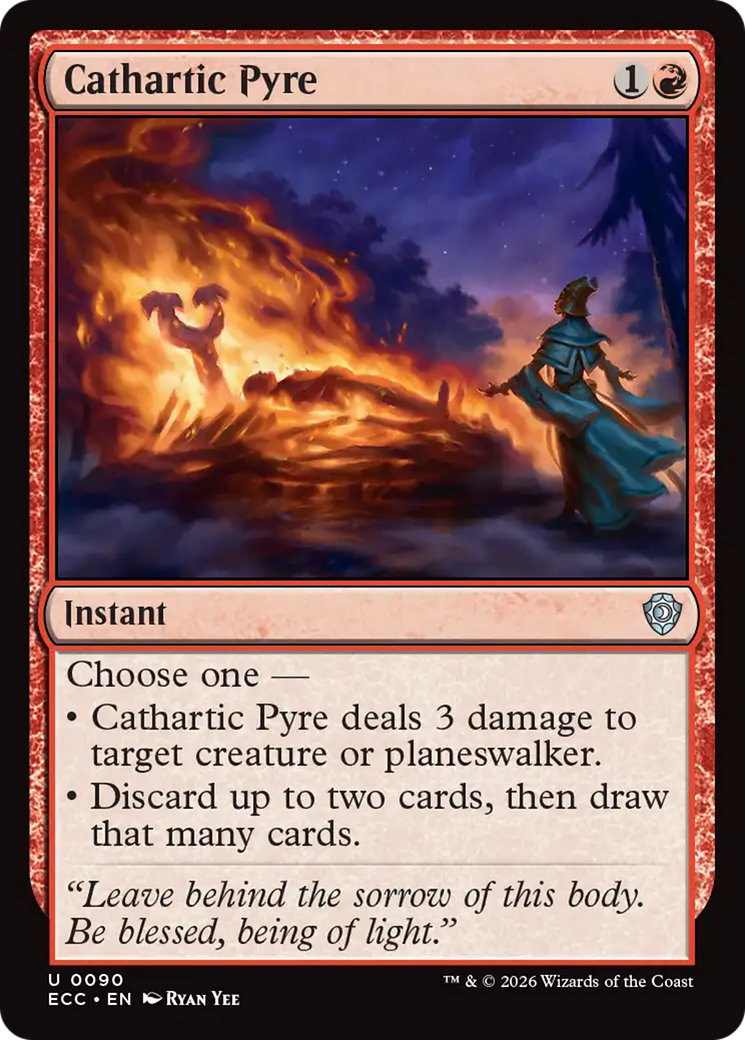 Cathartic Pyre [Lorwyn Eclipsed Commander] | Exor Games Summserside