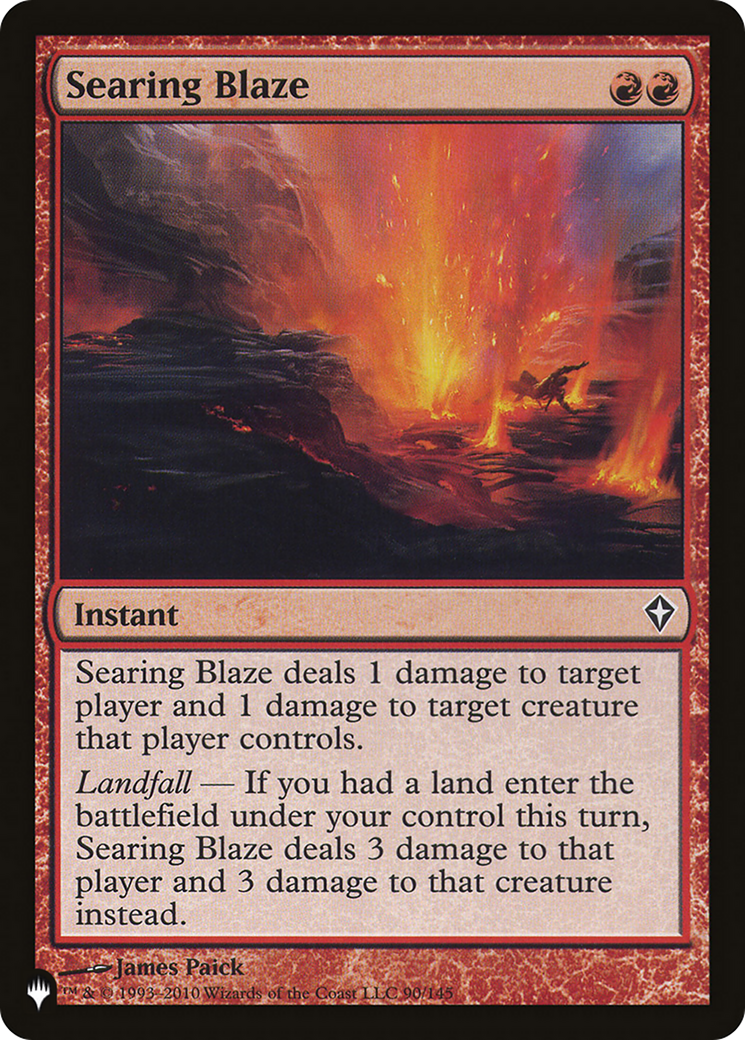 Searing Blaze [The List] | Exor Games Summserside