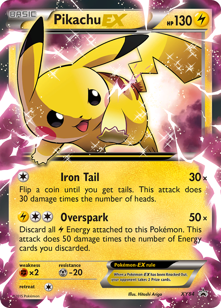 Pikachu EX (XY84) [XY: Black Star Promos] | Exor Games Summserside