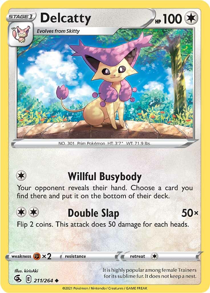 Delcatty (211/264) [Sword & Shield: Fusion Strike] | Exor Games Summserside