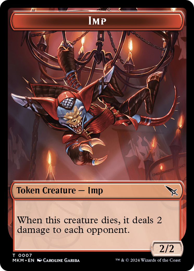 Imp Token [Murders at Karlov Manor Tokens] | Exor Games Summserside
