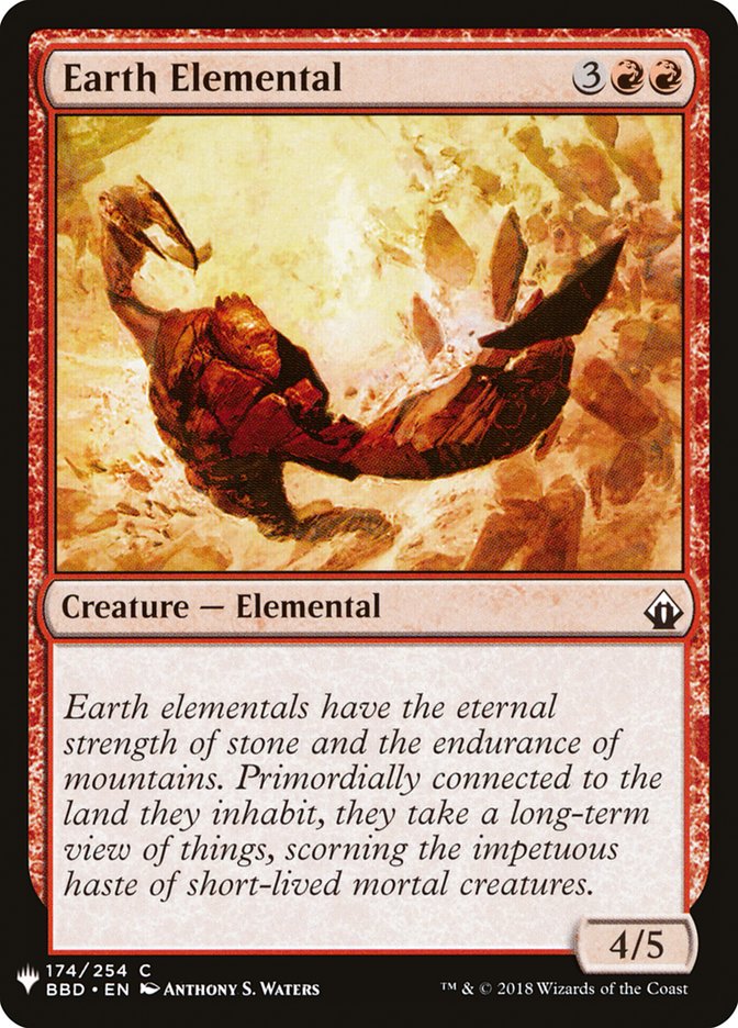 Earth Elemental [Mystery Booster] | Exor Games Summserside